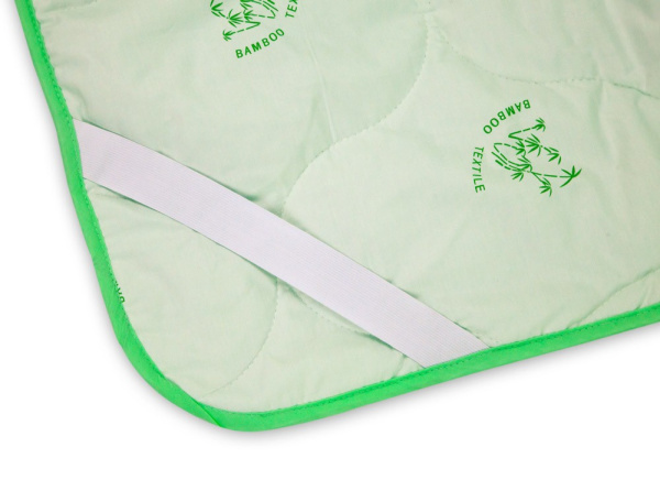 Наматрасник с фиксатором бамбуковое волокно 160*200 см 