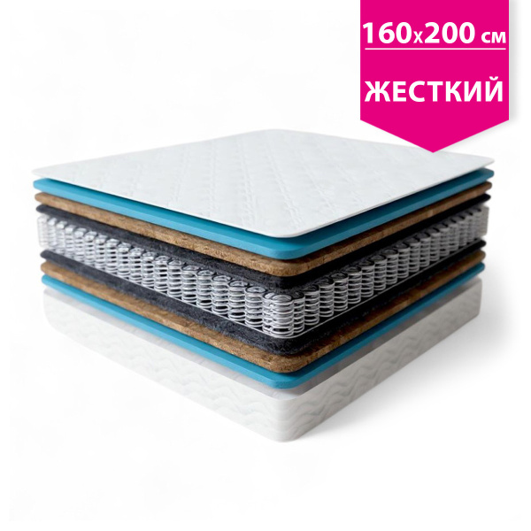 )Матрас КОМФОрт РИДЖ 1600*2000 форплит