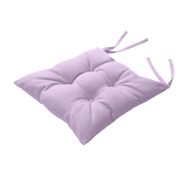 Подушка для стула ВН рогож 40/40 Сирень 