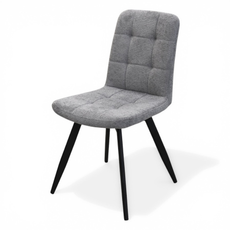 Стул Абсент NEW Поворотный, BL13-светло-серый +нога 360F40 черный