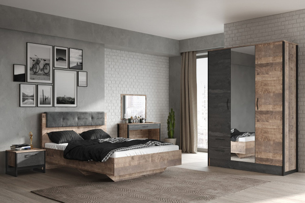 Шкаф 3-х дверный HUGO