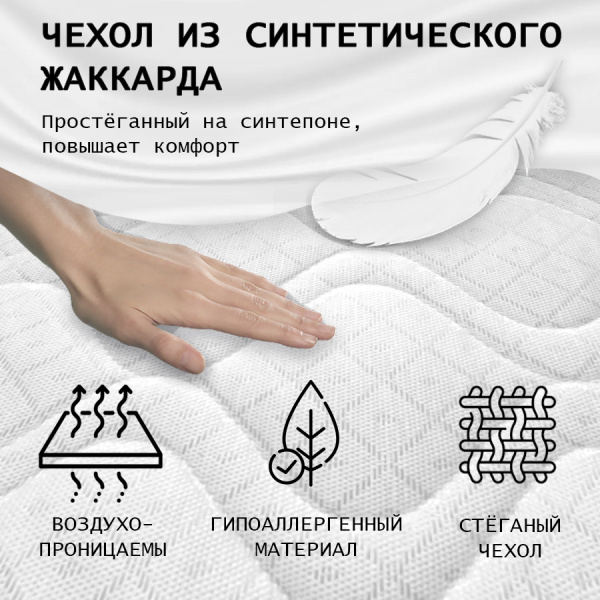 )Матрас КОМФОрт РИДЖ 1600*2000 форплит
