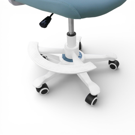 Кресло офисное 8399М-WT нейлон/бирюза