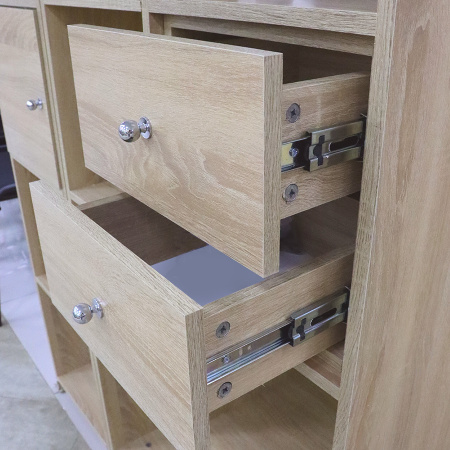 КОРИНН  Стеллаж 2 х 4 ячейки / Дуб сонома